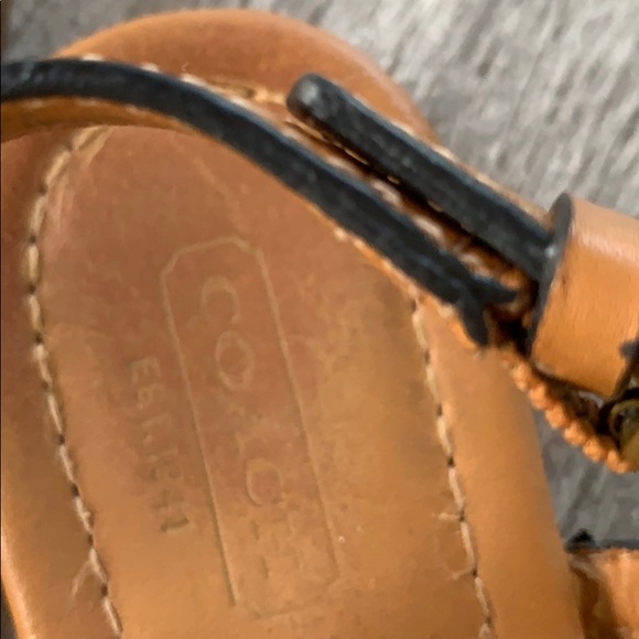 Vintage Coach Sandals - Picture 2 of 6
